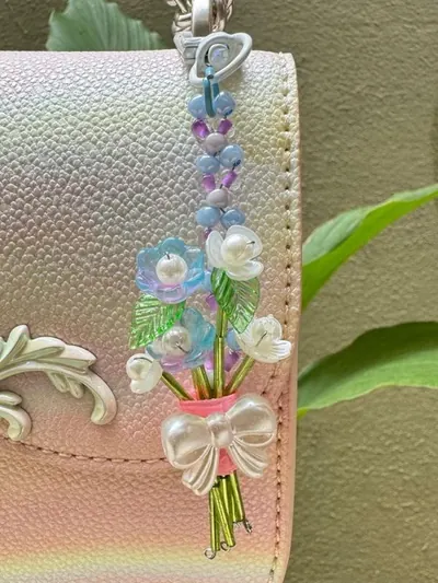Bluebell Whisper Charm — handmade by MeShanvi Studio